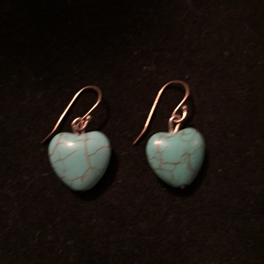 New Turquoise and Sterling Silver Earrings